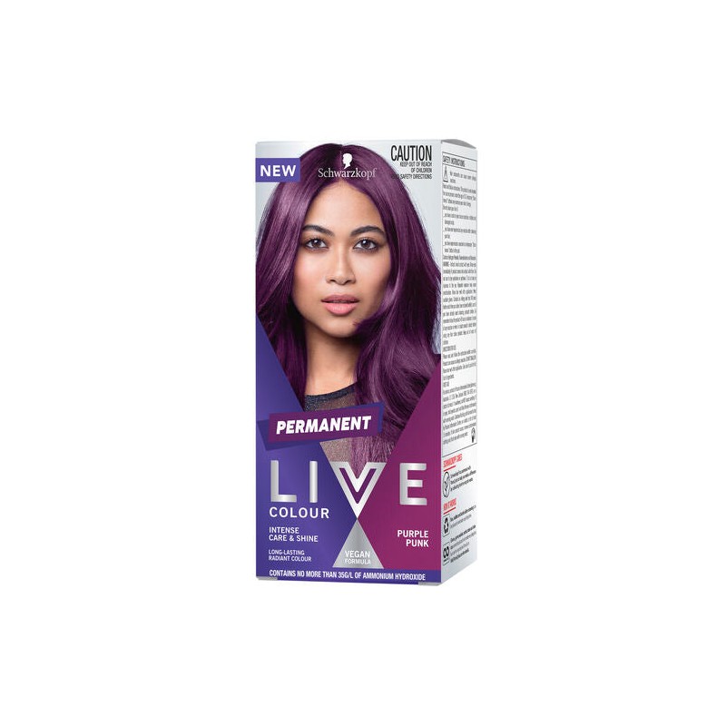 Schwarzkopf Live Colour Permanent Purple Punk
