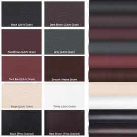 Leather Patches for Furniture,17X79inch Self Adhesive Leather Repair Patch,Leather Repair kit for Furniture, Couch,Car Seat,Motorcycle seat,Loveseat (White-Litchi Grain, 17X79 inch)