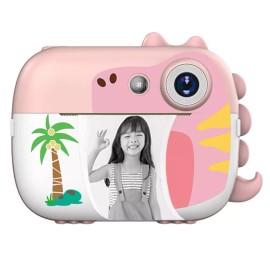 Unbranded Kids Camera Instant Print Camera 2.4 Inch Mini Camcorder for Girls Boys Age 3-14