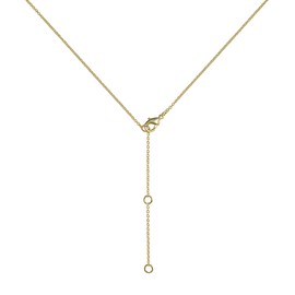 namana Long Square Pendant Necklace. Geometric Gold Necklace for Women. Long Necklace with Giftbox