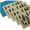 Portico Designs Feathers Notecards, Off White, GTNC1803