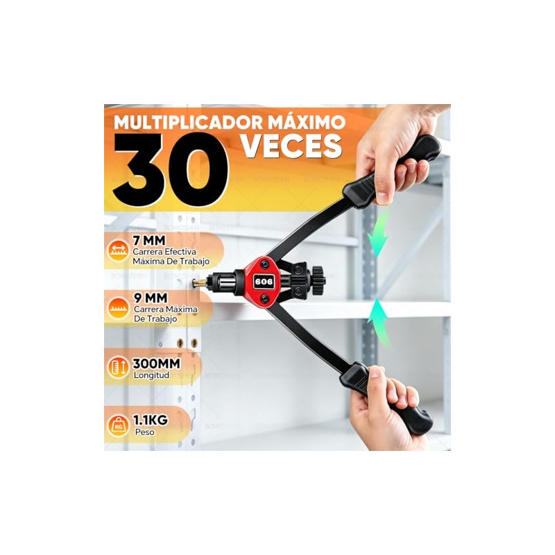Remachadora Para Tuercas - Kits De Herramientas De Remache De