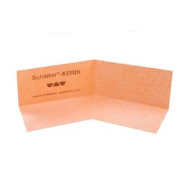 Schluter KERDI-KERECK Inside Corner Shower Bench Membrane - 4 Mil Thickness - Preformed Seamless Corners Triangular Shower Benches and Neo-Angle Showers - 2-Pack - KERECK135FI2