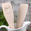 Large 'Round Jar' Wooden Cooking Spatula (SA00024808)