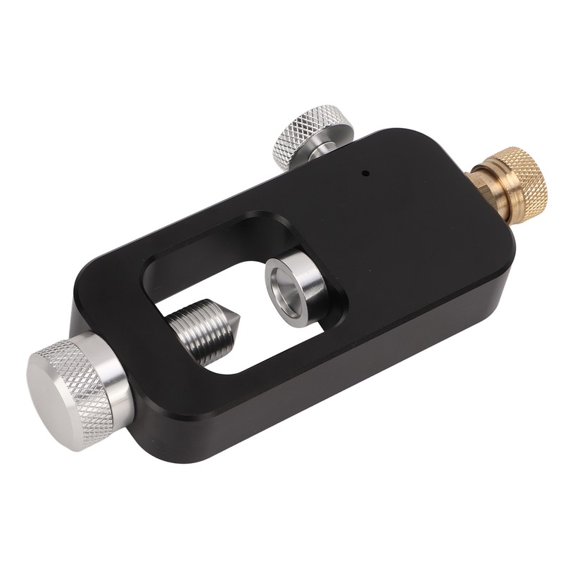 Aluminium Alloy Diving Oxygen Cylinder Refill Adapter Black Anti Rust