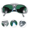 Outanaya 2pcs Welding Glasses Work Glasses for Men Dark Glasses