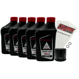 Cyclemax Standard GN4 10W-40 Oil Change Kit compatible with 2021-2025 Honda REBEL 1100
