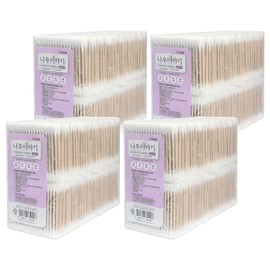 Youngstar The Good Tree Pure Cotton Beauty Swabs, 100 Pieces, 80 Pieces / 영스타 더 착한나무 순면 미용면봉, 100개입, 80개