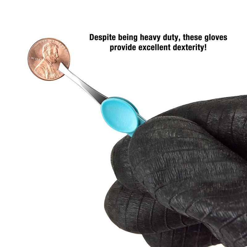 BBQ Grilling Gloves - 932 °F (18 inch) Black