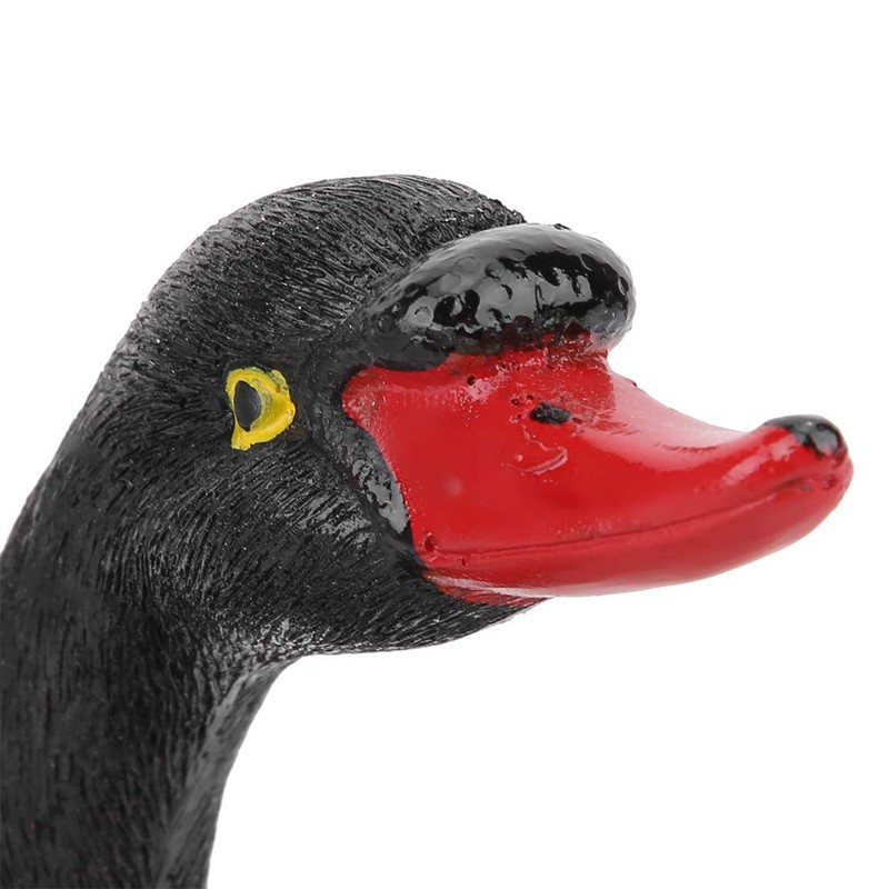 Floating Fake Swans, Simulation Swan Float Freely Black Lifelike for