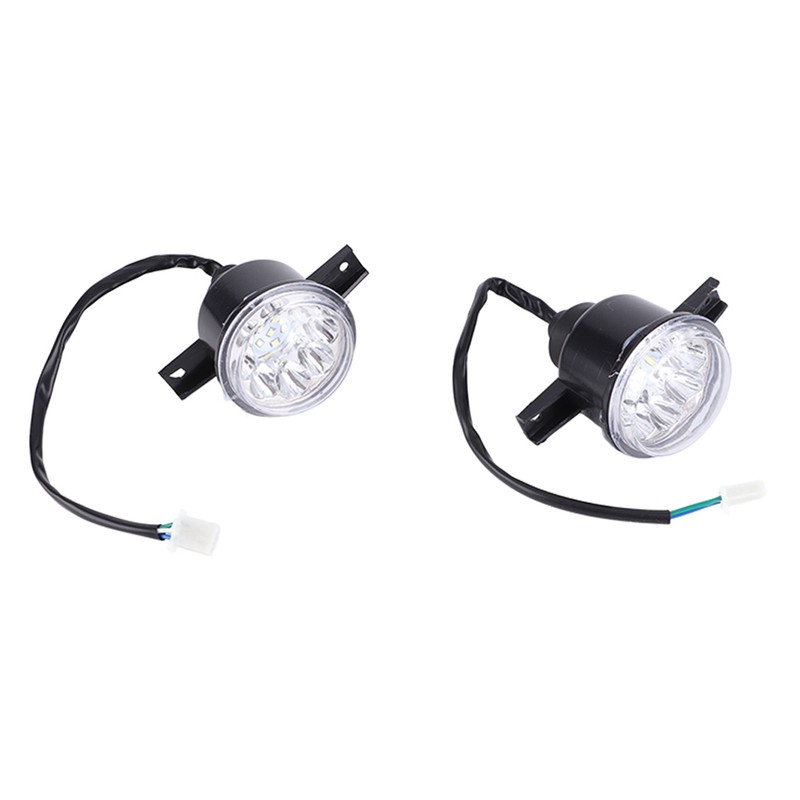2pcs 12V LED Left Right HeadLight Lamp Fit for Bull