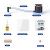 XTryfun Windshield Repair Kit Applicable to All Models of Windshield,