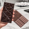 La chat 2 Packs Silicone Molds for Chocolate, Food Grade