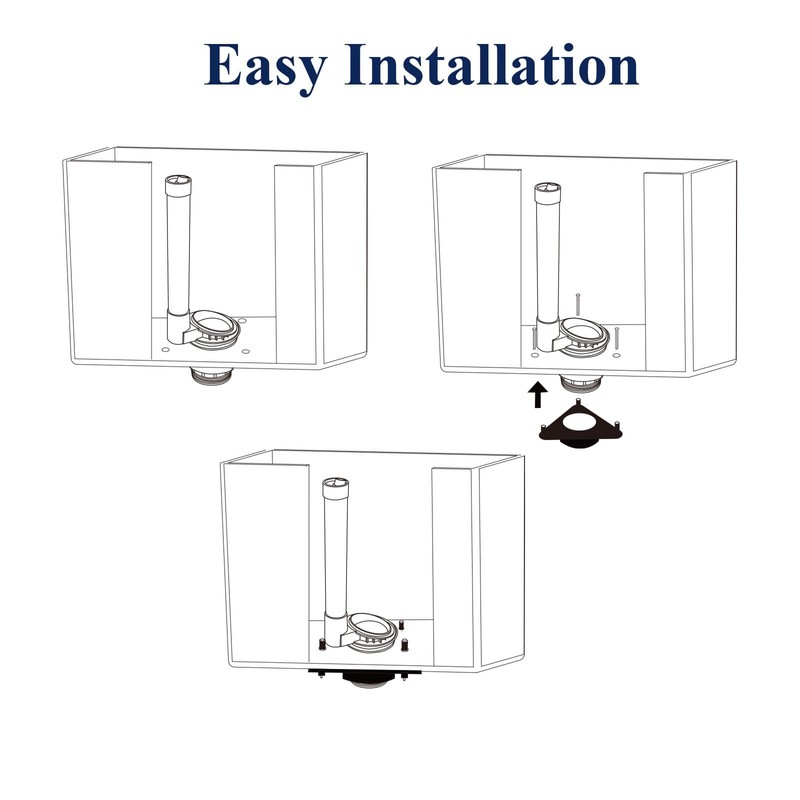 Goddessmoon Toilet Flush Valve Replacement Kit, Compatible with Kohler 85406,