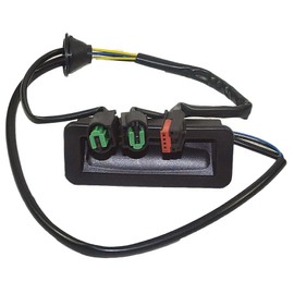 D2P LR020997 Tailgate Release Switch & Wiring Replacement For Freelander 2 Fa_, Range Rover Sport Ls, Lw