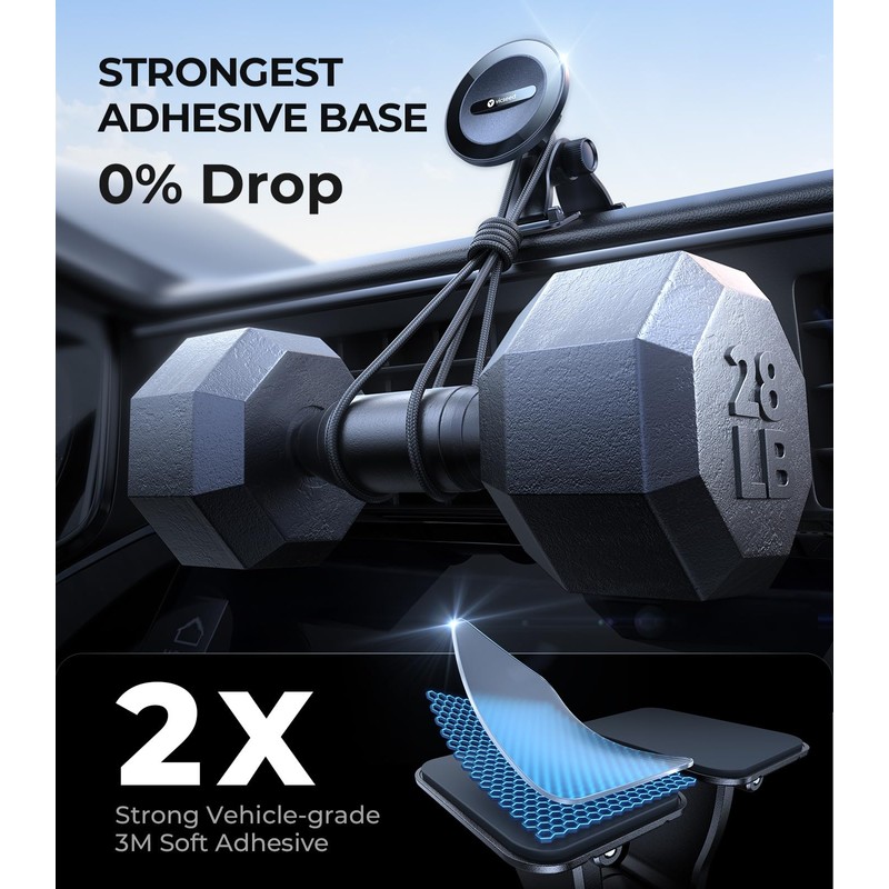 VICSEED Magnetic Phone Holder for car