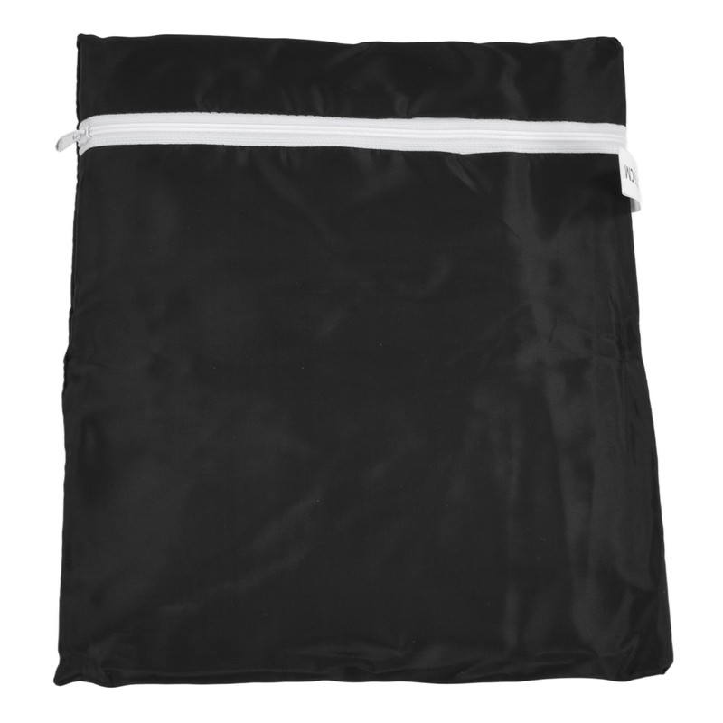 Fire Pit Cover Round Black Waterproof Dustproof Polyester Fiber Firepit