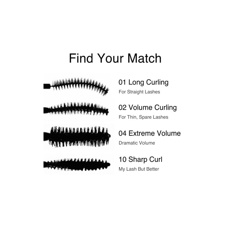 CLIO máscara de pestañas kill lash superproof volumen curling resistente