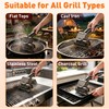 Electric Grill Brush Cordless Rechargeable Power Scrubber BBQ Grill Cleaner