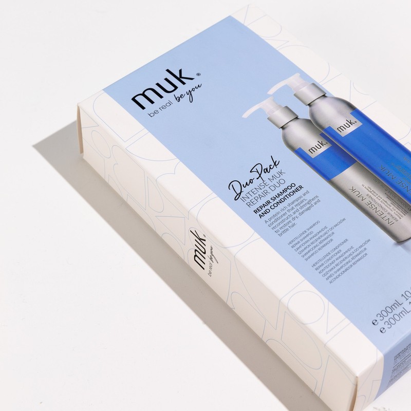 Muk Intense muk Repair Shampoo and Conditioner 300ml Duo Pack