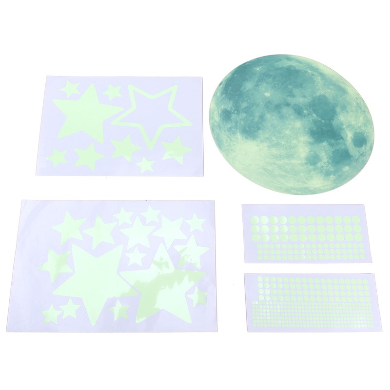 PVC Self Adhesive Wall Sticker Luminous Fluorescent Wall Decals for