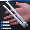 LEONTOOL Universal Pin Wrench, Pin Diameter 0.2 inch (4 mm),