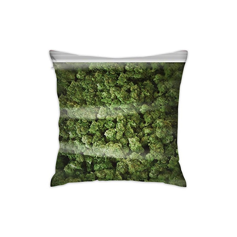 Sotyi-ltd A Big Old Bag of Weed Decorative Throw Pillow