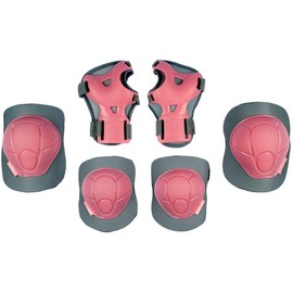 Nijdam Skate Protector Set - Concrete Rose - Pink/Grey - S