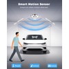 RUNBARRY Motion Sensor Garage Light Plug in - 25000LM Motion