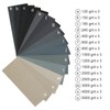 VIBRATITE Wet Dry Sandpaper Set, 45 Pieces Fine Grit 120