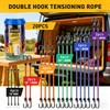 Bungee Cords Heavy Duty Outdoor: 20 Pcs Premium Rubber Bungee
