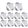 10 Pack,Pocketman 110V 5W Dimmable LED Ceiling Light Downlight,Warm White