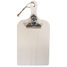 RAYHER Hobby Rayher 62692000 Wooden Clipboard, FSC Mix Credit, 11.5 x 23 x 0.7 cm, for Hanging