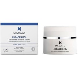 Sesderma Abradermol Crema Exfoliante Facial y Corporal con Microdermoabrasión, Elimina Células Muertas, Renueva y Suaviza la Piel, para Todo Tipo de Piel, 50 g