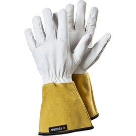 Ejendals 126-10 Size 10 "Tegera 126" Heat-Resistant Glove - White/Yellow