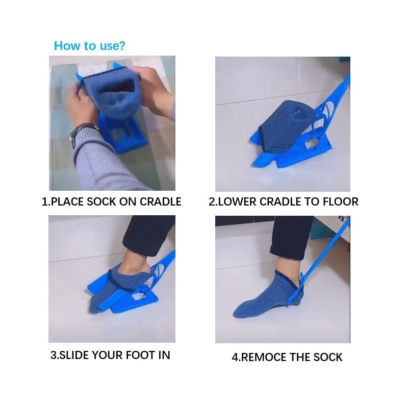 Sock Slider Easy On Easy Off Sock Aid Kit Sock