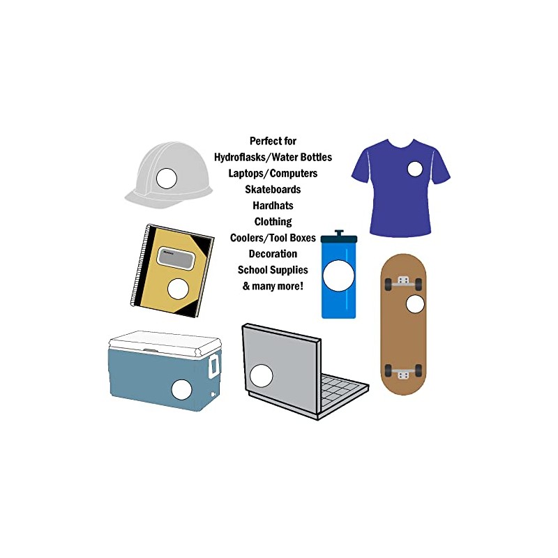 No Cavity Club - 3 Pack Circle Stickers 3 Inch