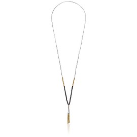gorjana "Holiday" Power Gemstone Black Onyx/Gold Necklace