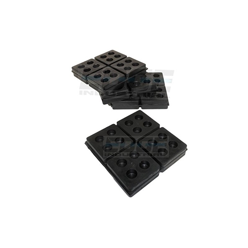 HEAVY DUTY ANTI VIBRATION ISOLATION PADS 4" X 4" X