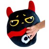 Snuggaboos Jumpo Shadowpaws The Devil Cat Squish: 14-Inch Super Soft