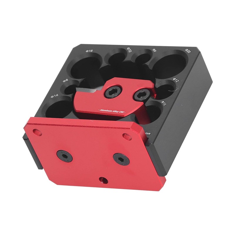 Dowel Maker Jig Kit, 8 Holes Adjustable Cutter Electric Drill