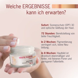 Neverwithout White Fusion - Rich Anti-Ageing Cream with SPF 30 - Provides Mineral UV Protection and 24 Hours Moisture - Reduces Wrinkles and Pigment Spots - Day Cream SPF 50 ml