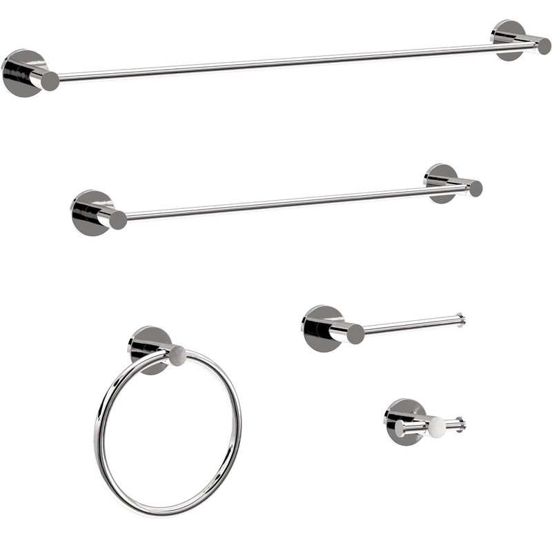 Peerless PA647-24 Precept 24 inch Towel Bar, Polished Chrome