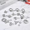 Aemygo 8 Sets T Track Bolt, Heavy Duty T Track