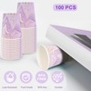 Tixmelp 100 Pack 5 oz Paper Cups, Disposable Bathroom Cups,