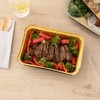 Restaurantware Foil Lux 41 Ounce Foil Pans 200 Recyclable Aluminum