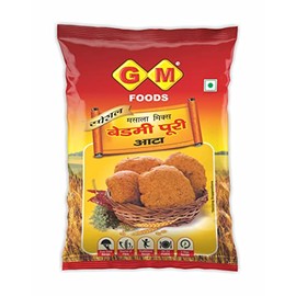 GM Foods Bedmi Puri Atta Mix 500 Gram (Pack of 1)