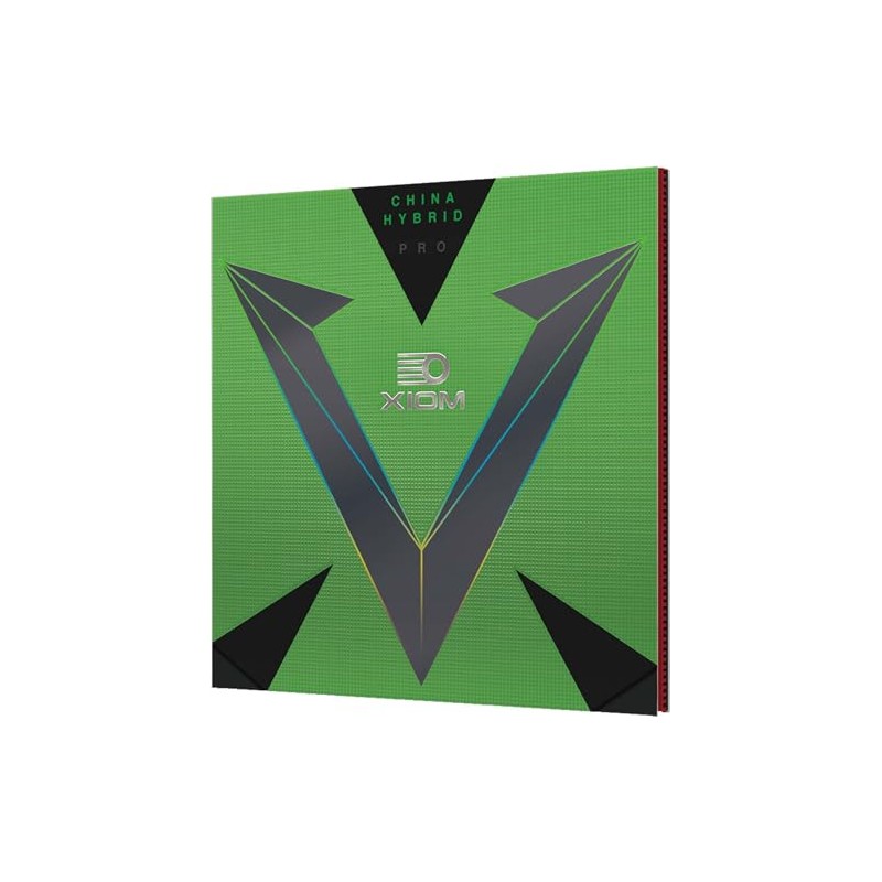 XIOM Table Tennis Rubber Vega Pro Hybrid Black (BK) 1.8