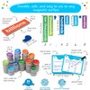 246 PCS Display Magnetic Place Value & Discs Set -