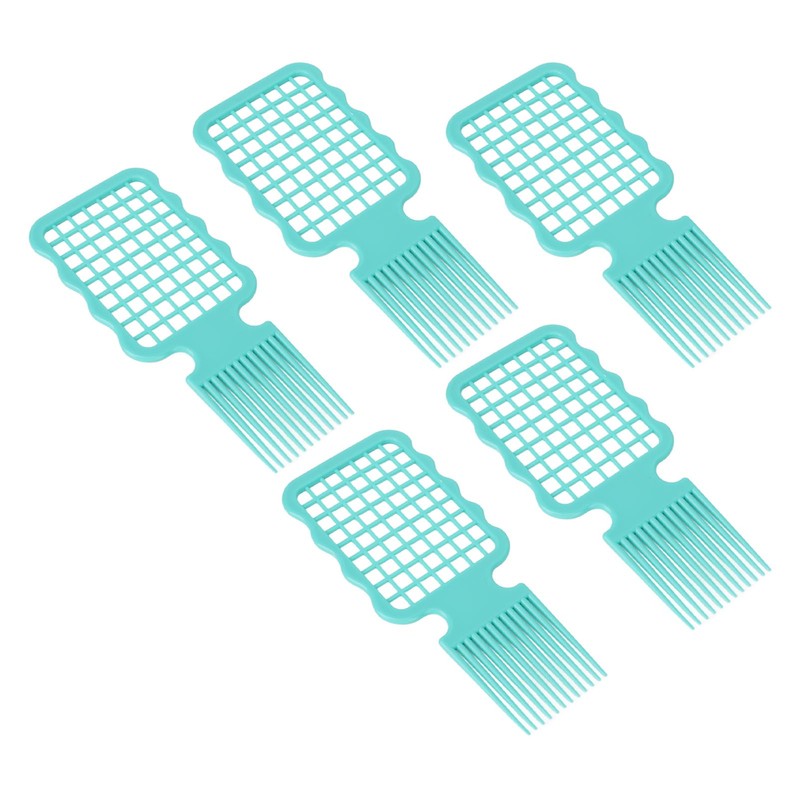 5pcs Twist Combs Ergonomic Perm Dreadlocks Curly Twist Hair Coils